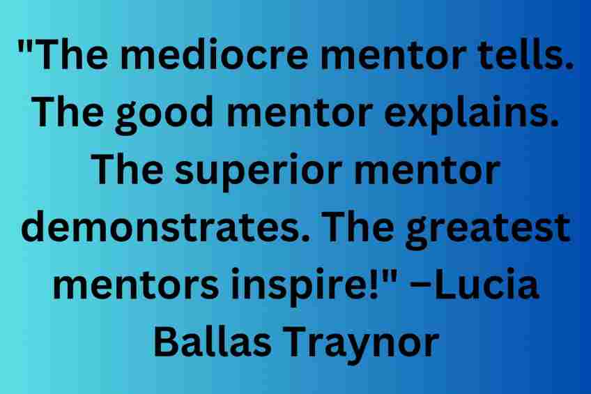 best Mentor Quotes