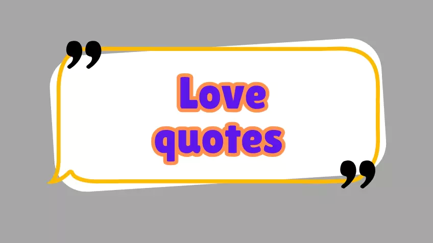 Love quotes