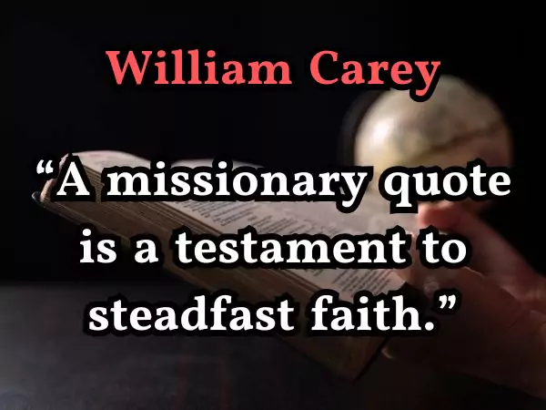 Missionary Quote