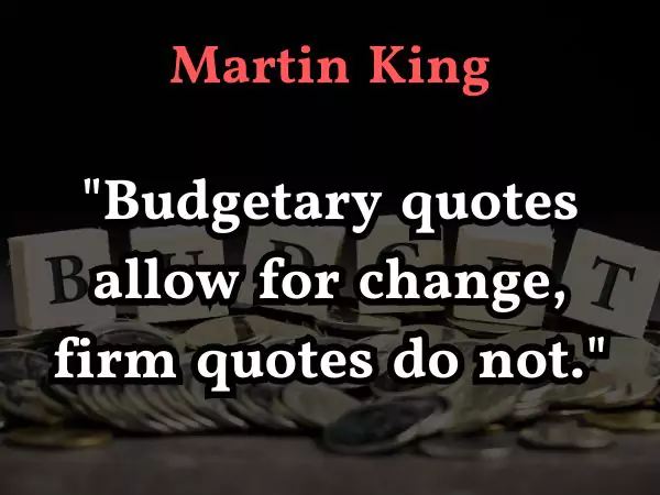Budgetary Quote