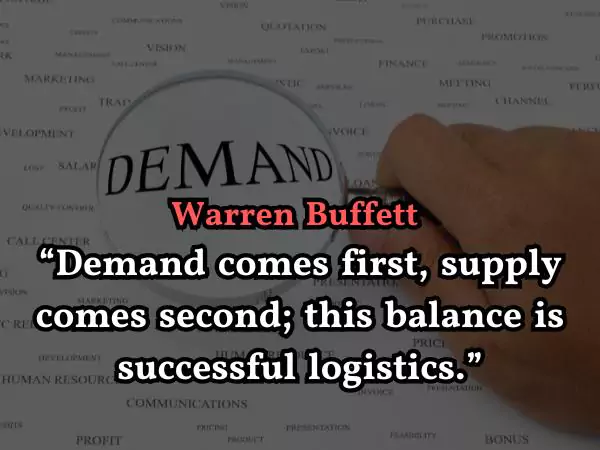 Top Quotes About Logistics