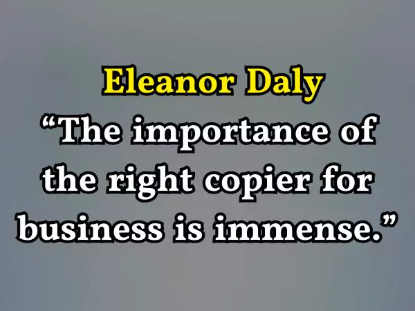 Copier Quotes